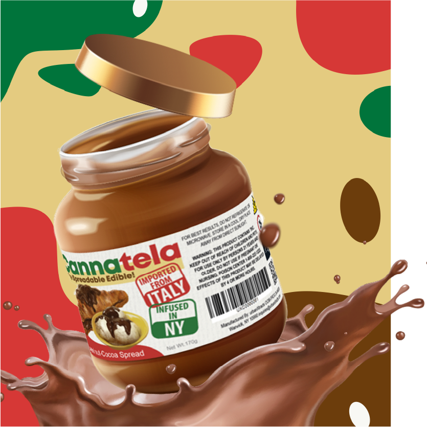 Hazelnut Cocoa Spread - 100 mg