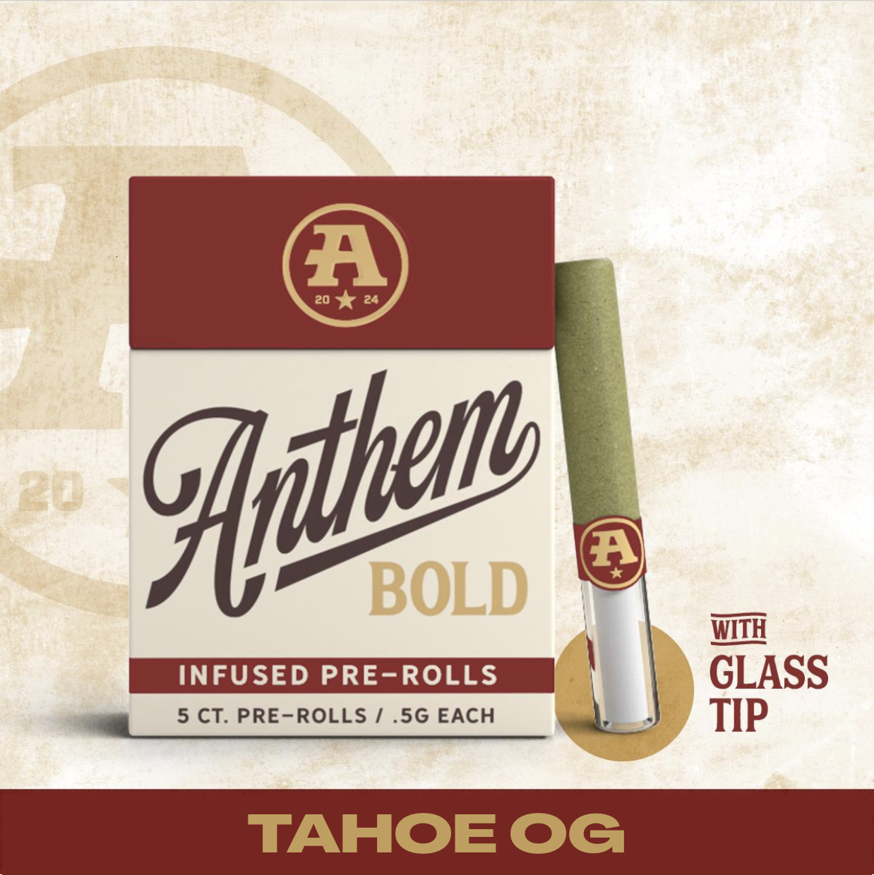 Tahoe Og - Glass Tip - 2.5 g - 5 Pack