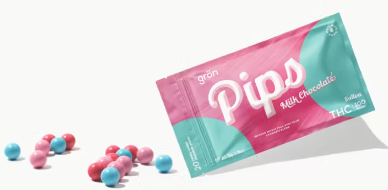 Milk Chocolate - Pips - 100 mg - 20 Pack