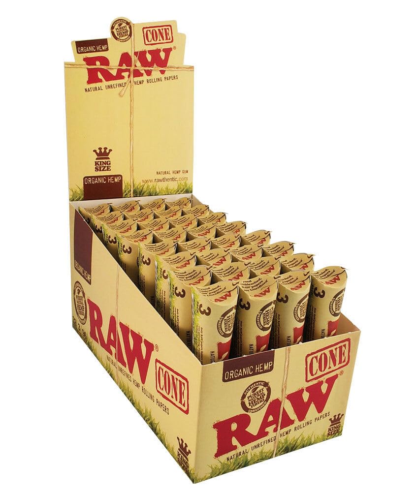*Organic Hemp King Size - 3 Cones