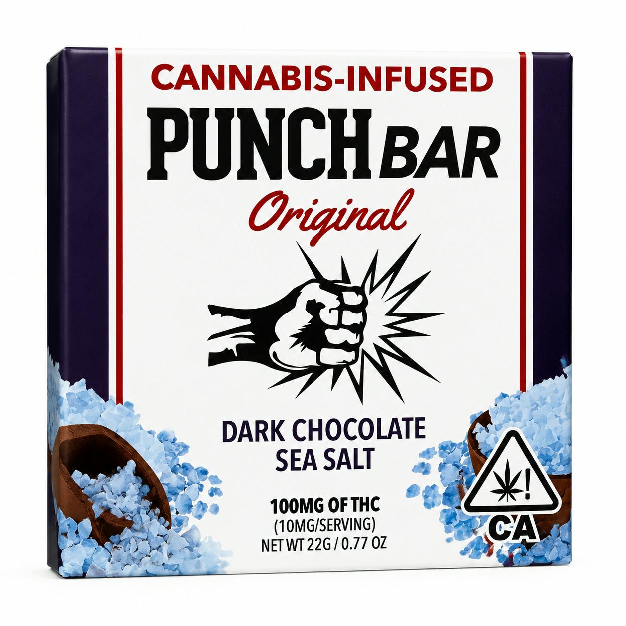 Dark Chocolate Sea Salt - 100 mg
