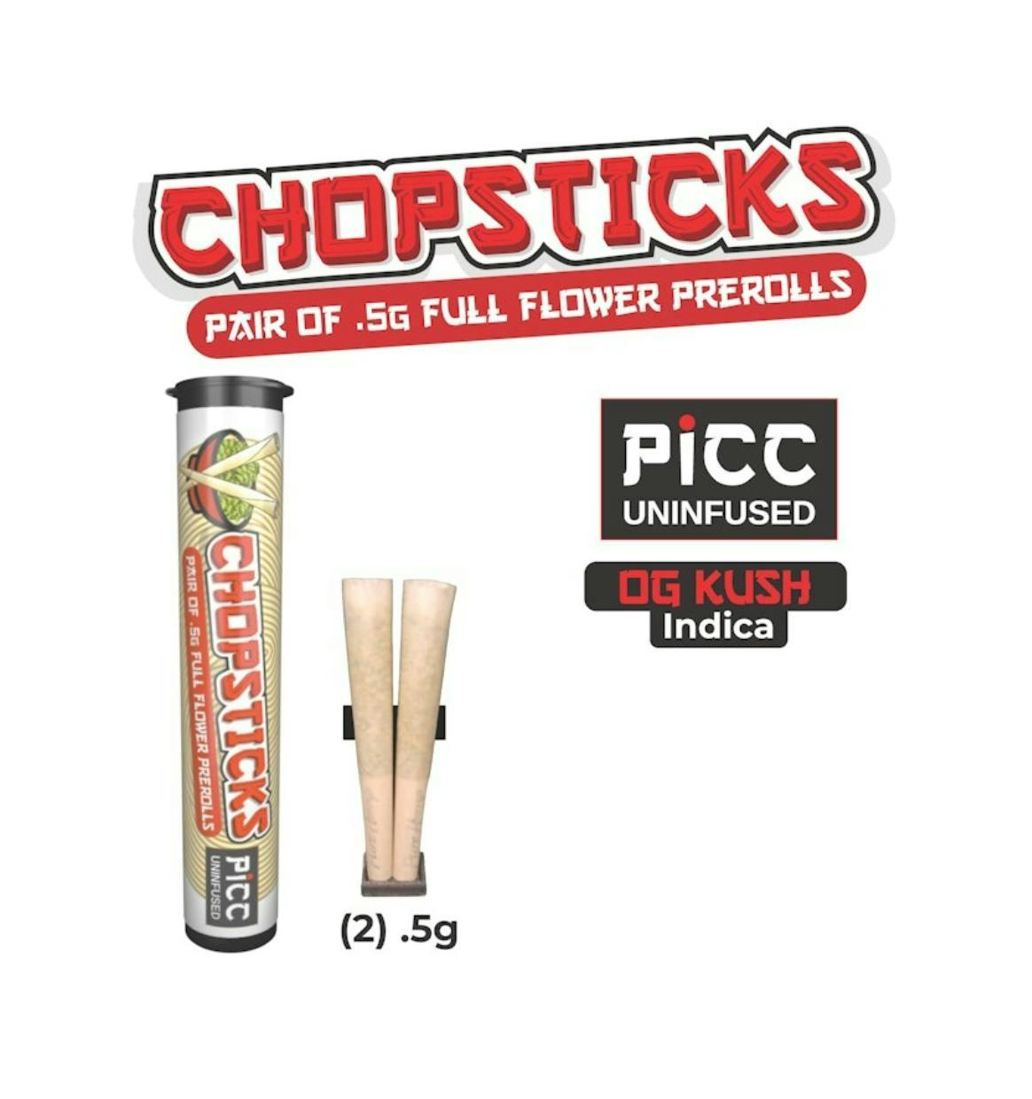 OG Kush - Chopsticks - 1 g - 2 Pack