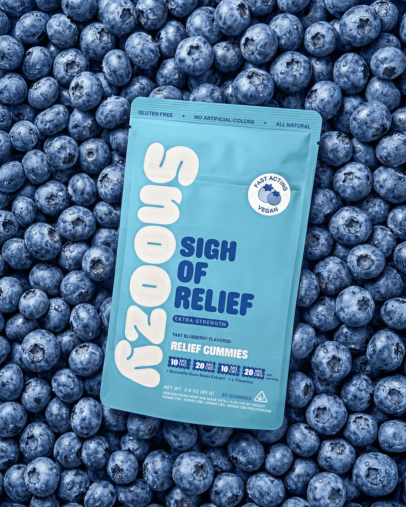 Blueberry - 100mg - Gummy