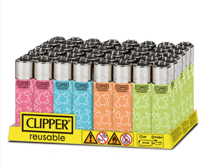 CLIPPER | CLASSIC "FANCY BUBBLES" | LIGHTER
