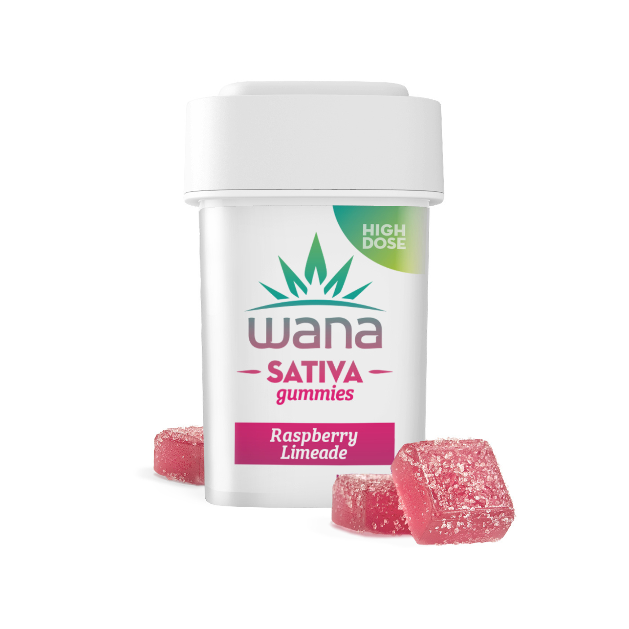 WANA - Wana | Raspberry Limeade Gummies - 1000 mg - 10 Pack