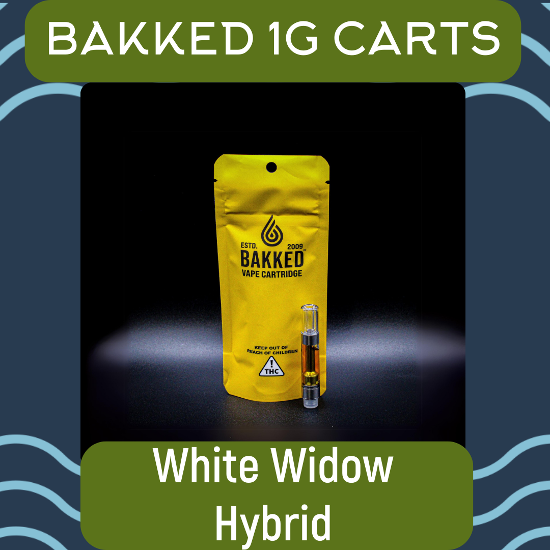 Bakked | White Widow Cart - 1 g
