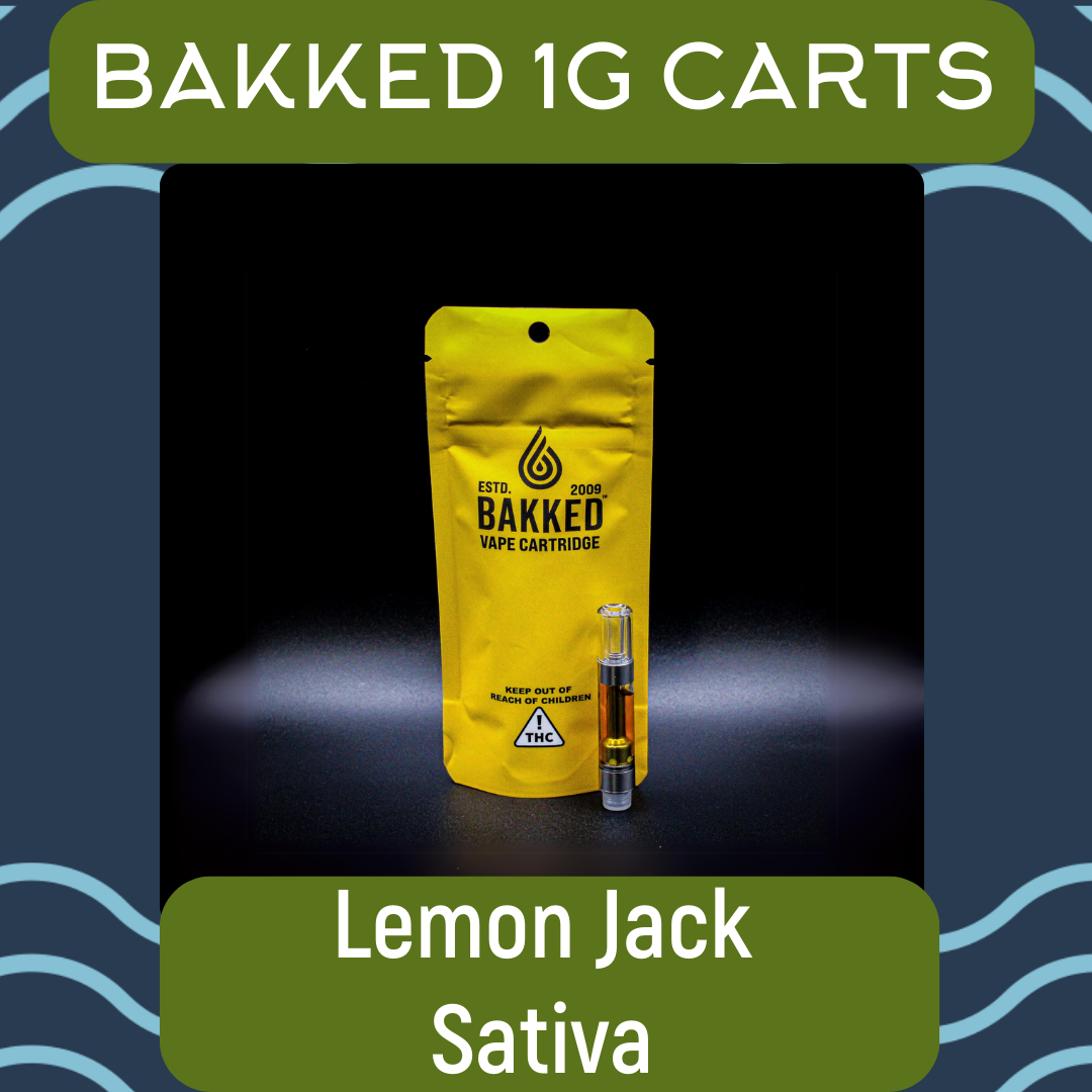 Bakked | Lemon Jack 1g Cart