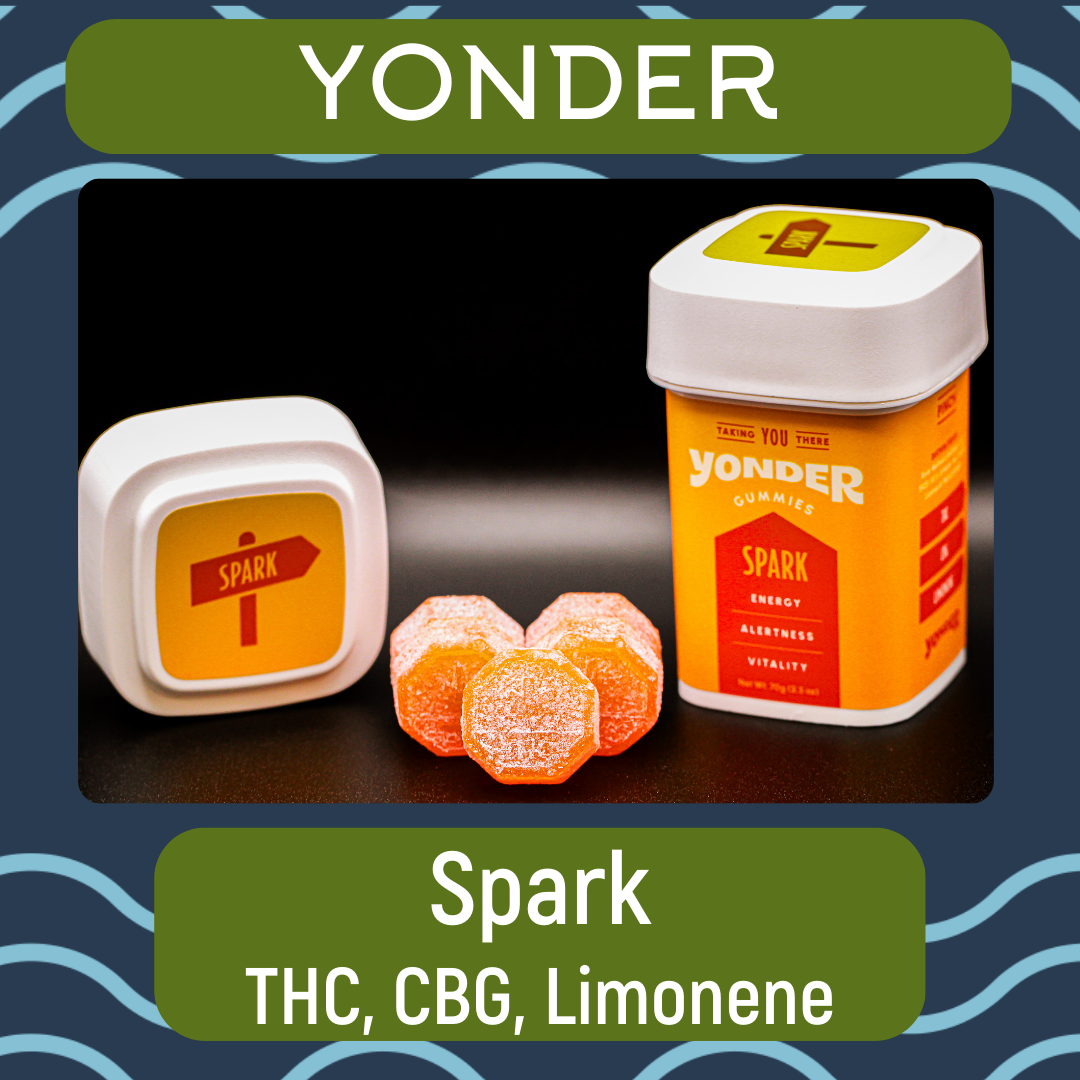 Yonder | Spark Tangerine 100mg