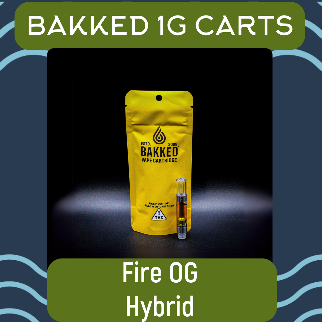 Bakked | Fire OG Cart - 1 g