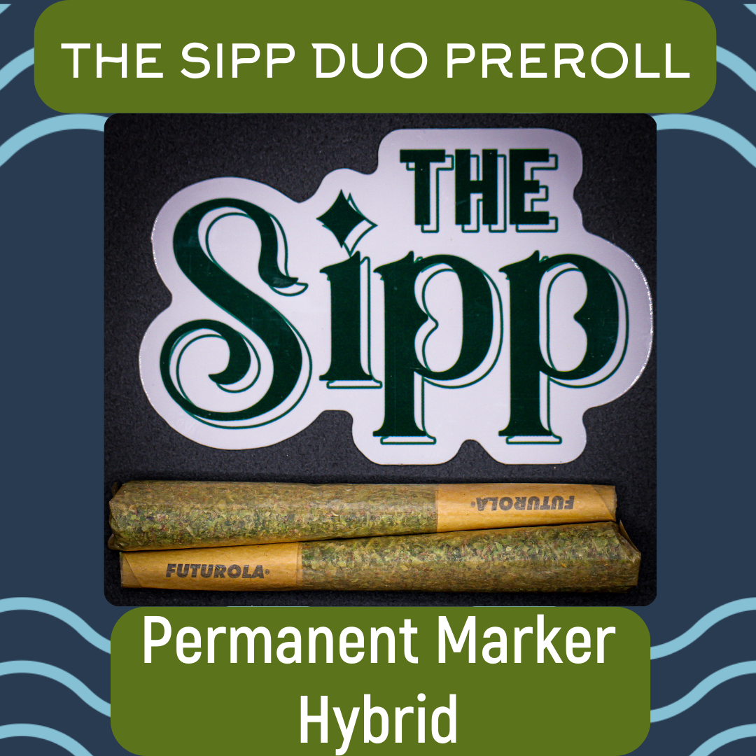 The Sipp Duos | Permanent Marker 0.5g Prerolls