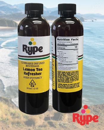 Lemon Tea Refresher   100 Mg