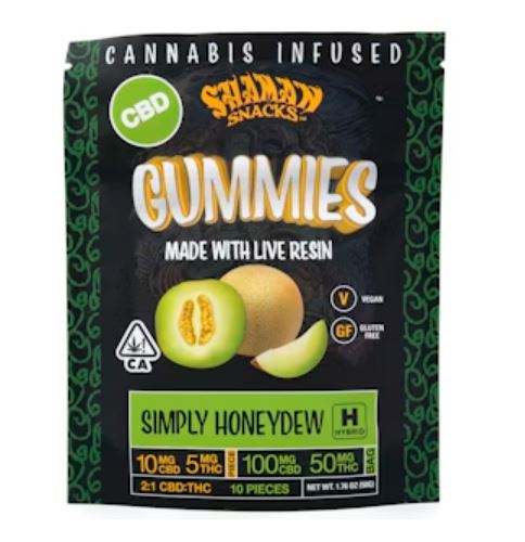 Live Resin Gummies Cbd/thc Honeydew