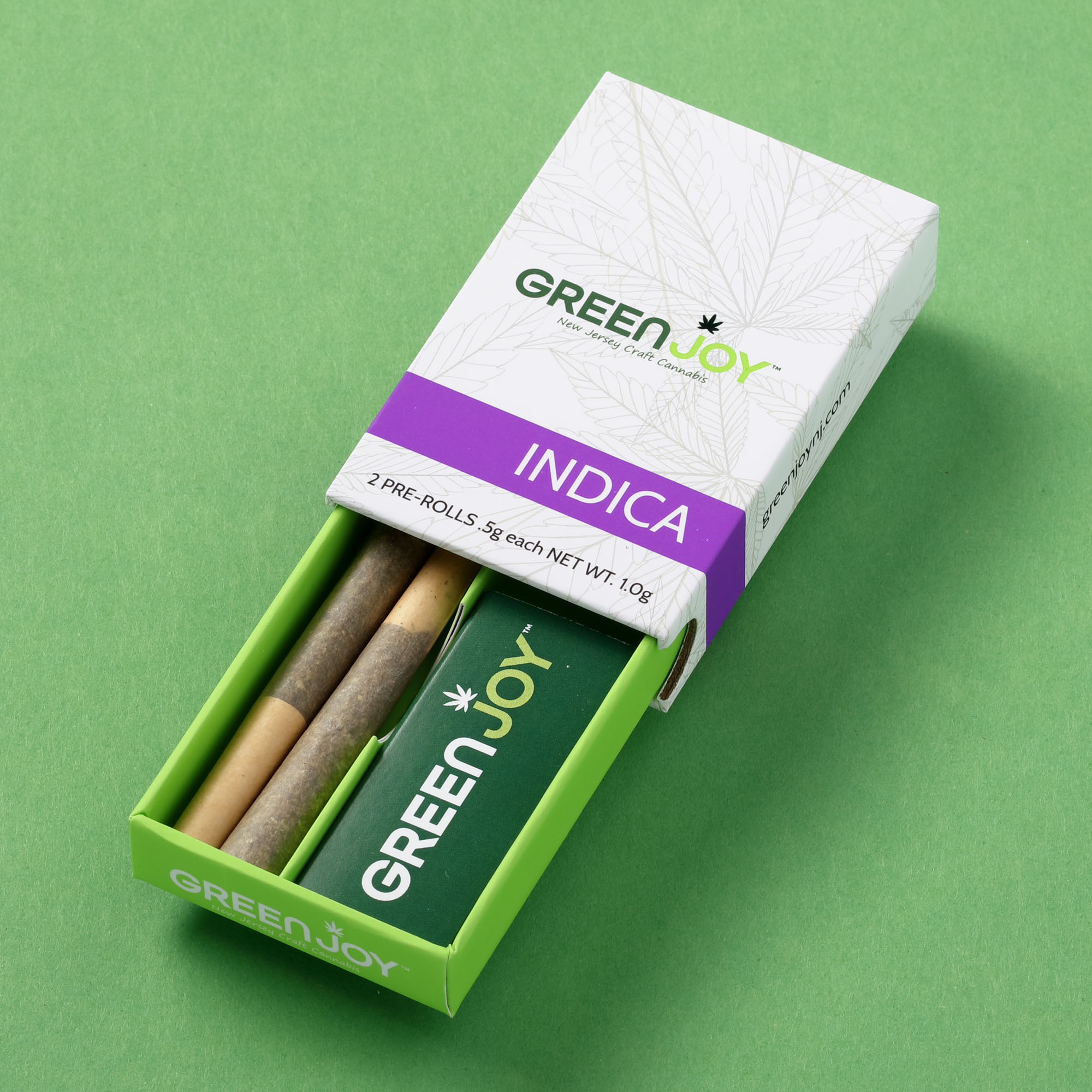 GREEN JOY - SLURRICANE | PRE-ROLLS - 1 g - 2 Pack | Canopy 