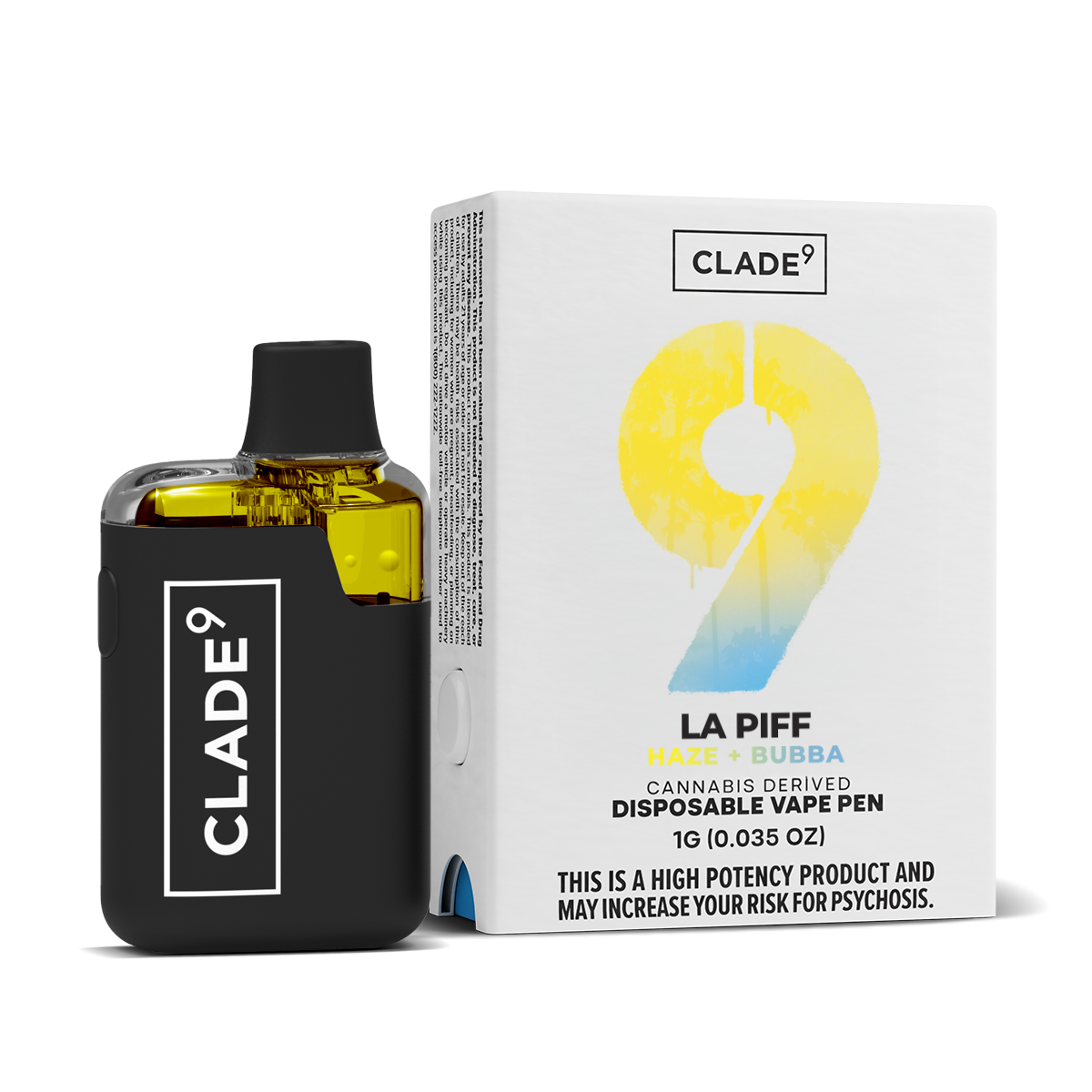 CLADE9 - LA PIFF | CANNABIS DERIVED AIO VAPE - 1 g | Canopy
