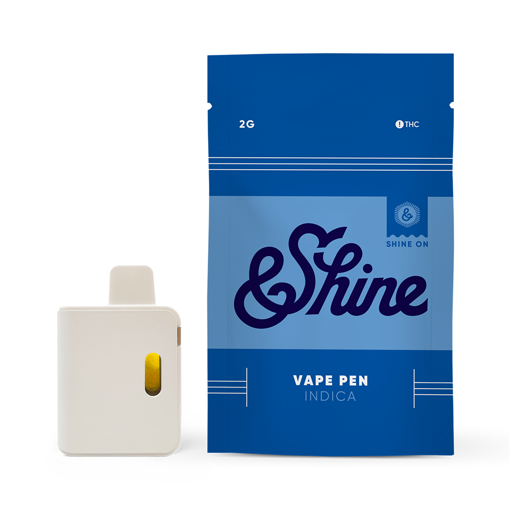 &SHINE - FIRE OG | AIO DISTILLATE VAPE - 2 g | Canopy Crossroad, Red Bank NJ