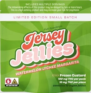 WATERMELON LYCHEE MARGARITA | STRAIN-SPECIFIC GUMMIES - 100 mg