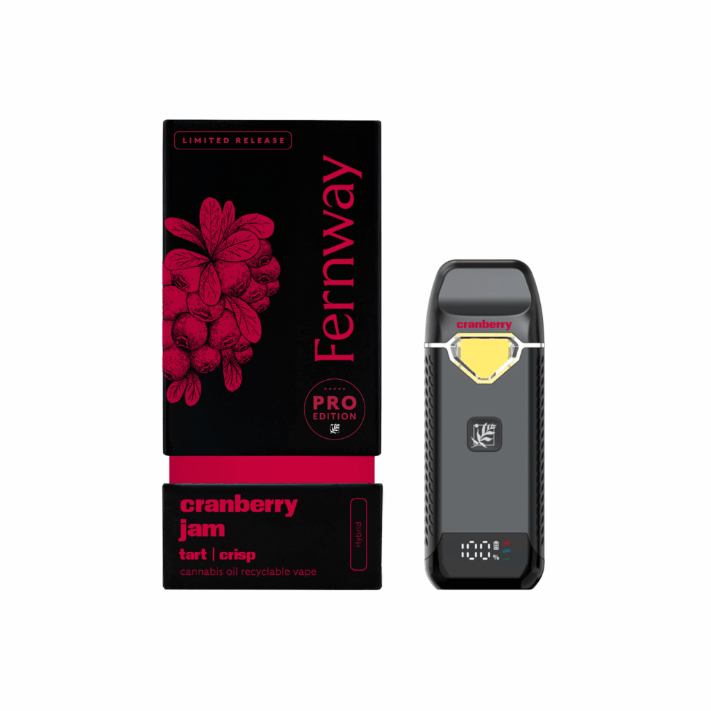 FERNWAY - CRANBERRY JAM | AIO VAPE - 2 g | Canopy Crossroad, Red