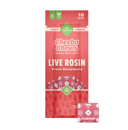 STRAWBERRY | LIVE ROSIN CHEWS 10PK