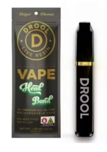 DROOL - HEADBAND | AIO LIVE RESIN VAPE - 1 g