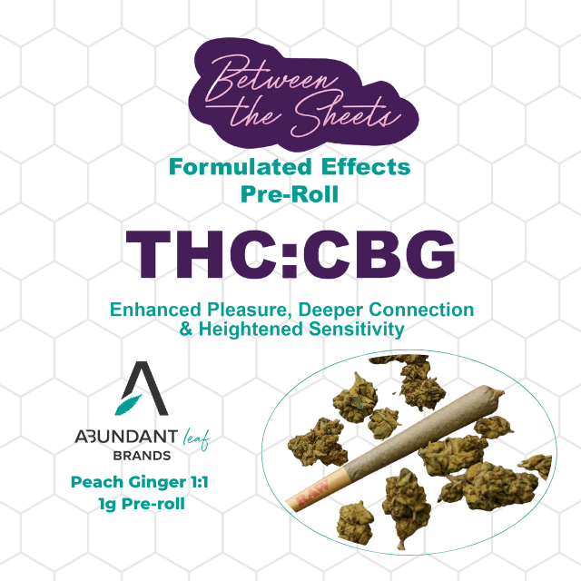 BETWEEN THE SHEETS THC:CBG 1:1 | TERPENE FORMULATED PRE-ROLL - 1 G