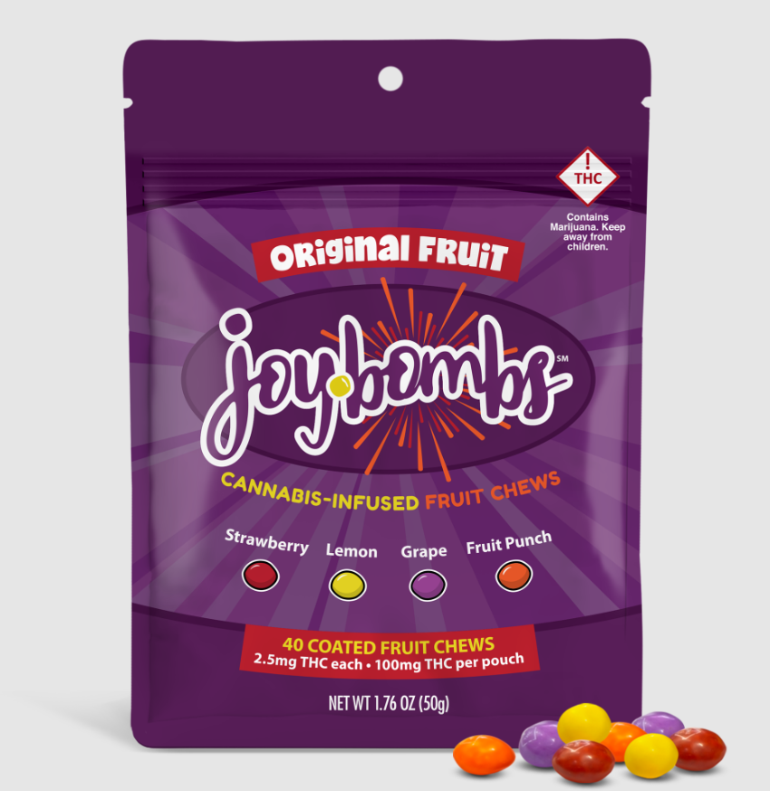 ORIGINAL FRUIT | JOY BOMBS - 100 MG - 40 PACK