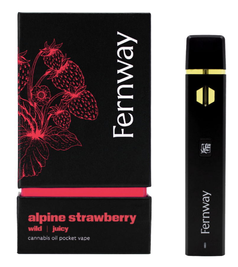 fernway disposable vape ALPINE STRAWBERRY vg_750mAh Flavor:White Peach Sorbet Pure - UK Sterling