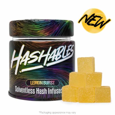 LEMON BURST | HASH ROSIN GUMMIES 20PC