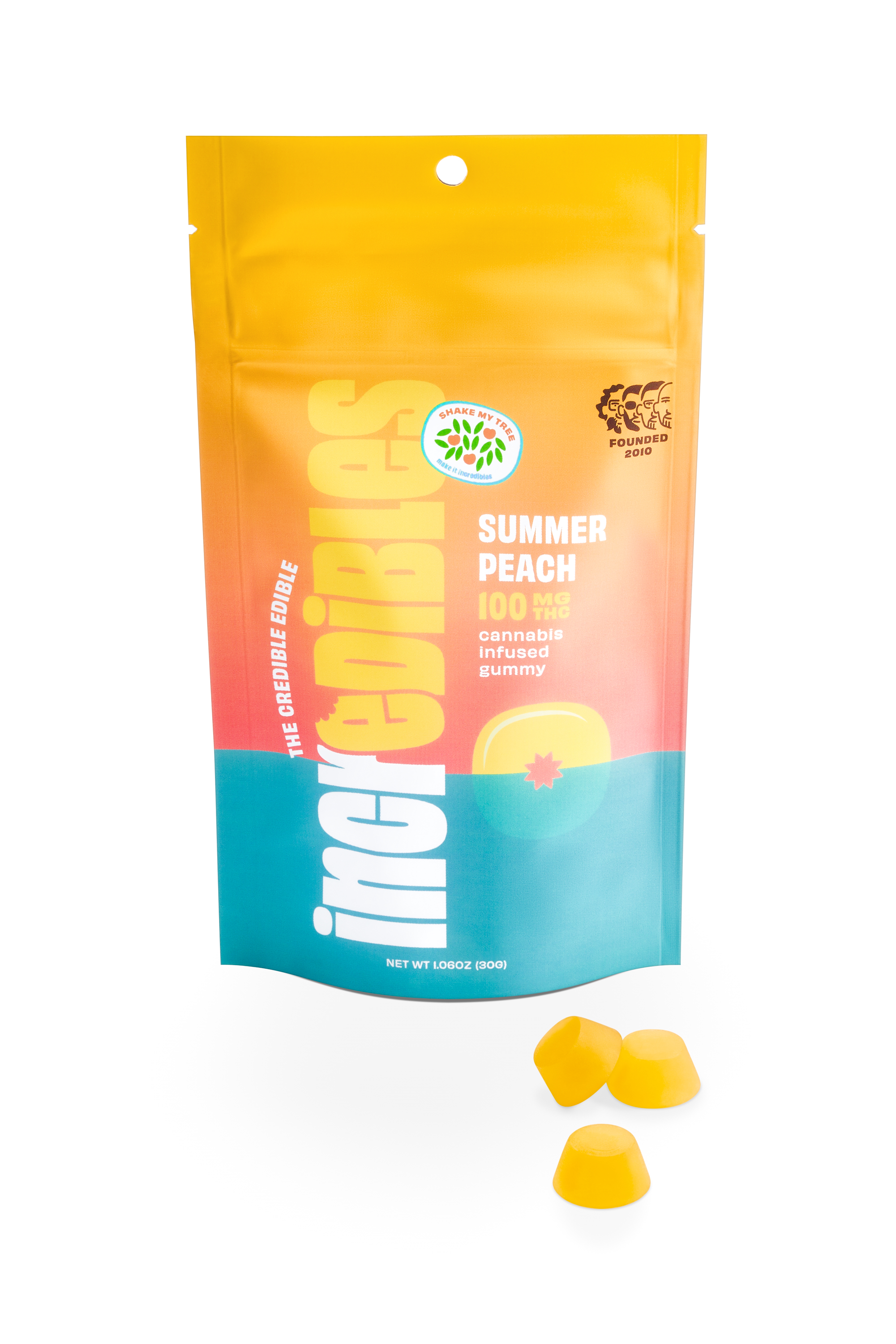 GUMMY | SUMMER PEACH | 100MG | 10PK