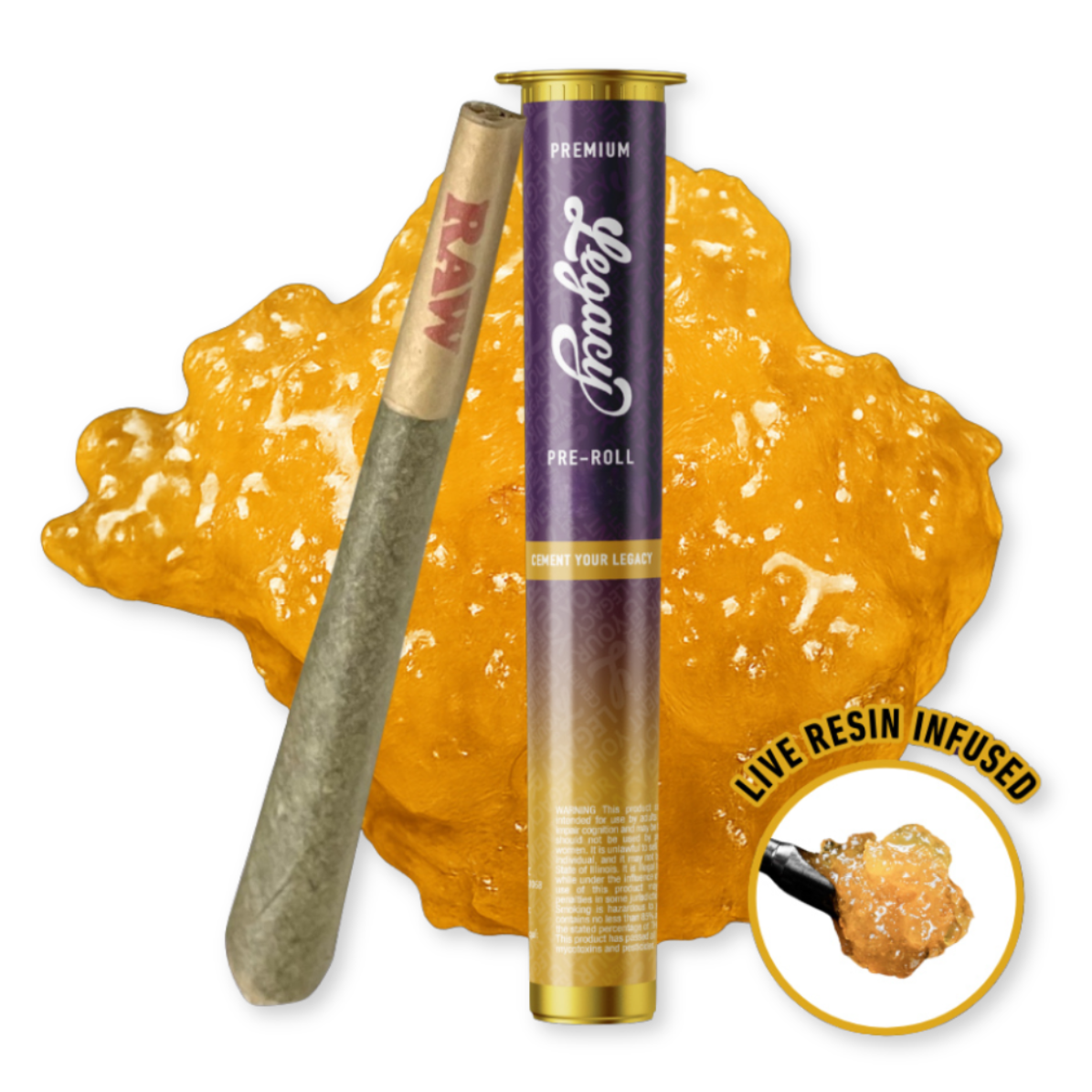 LEGACY - INFUSED | LIVE RESIN | JAHDAZE | 1.25G | 1PK