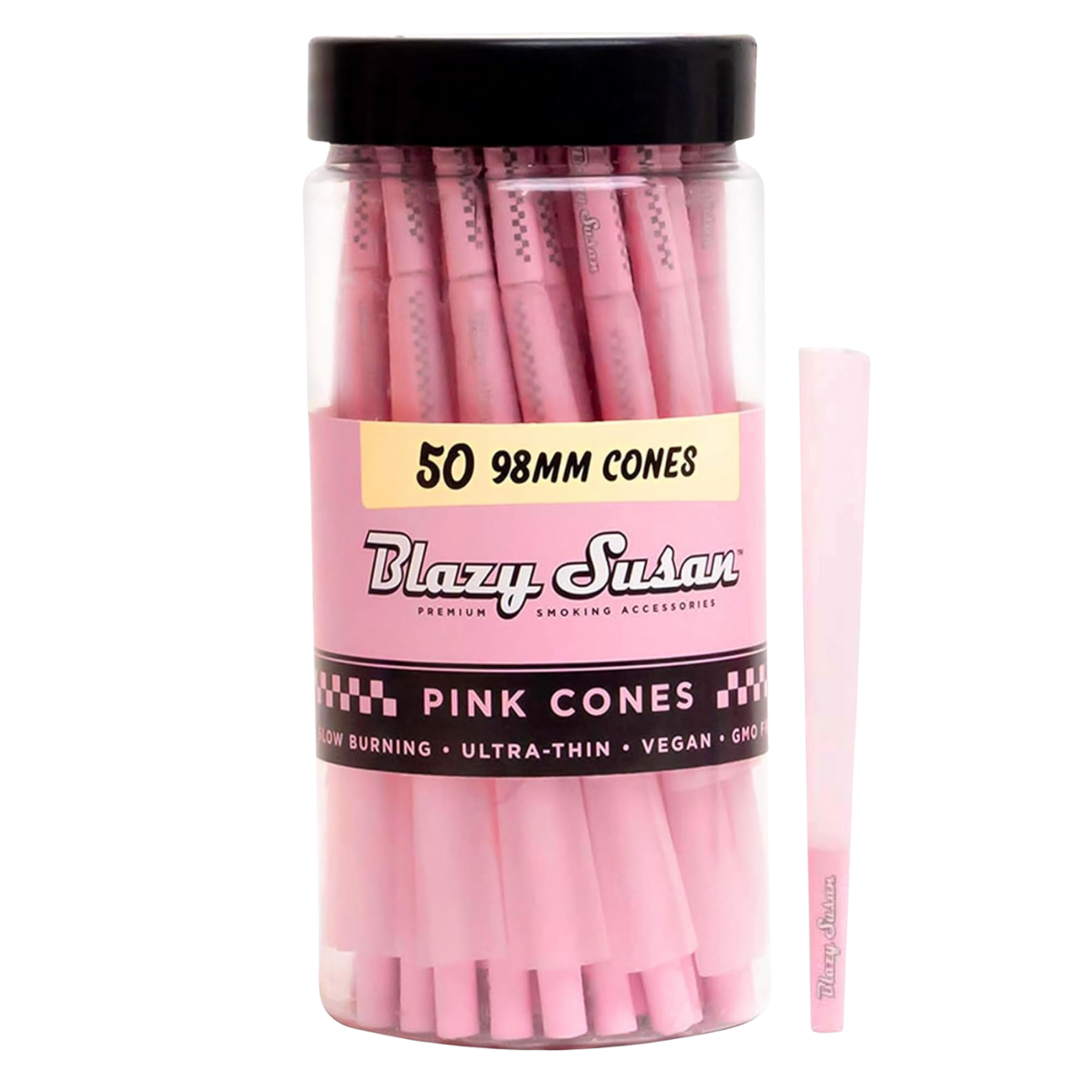 PINK 98MM CONES | 50PK