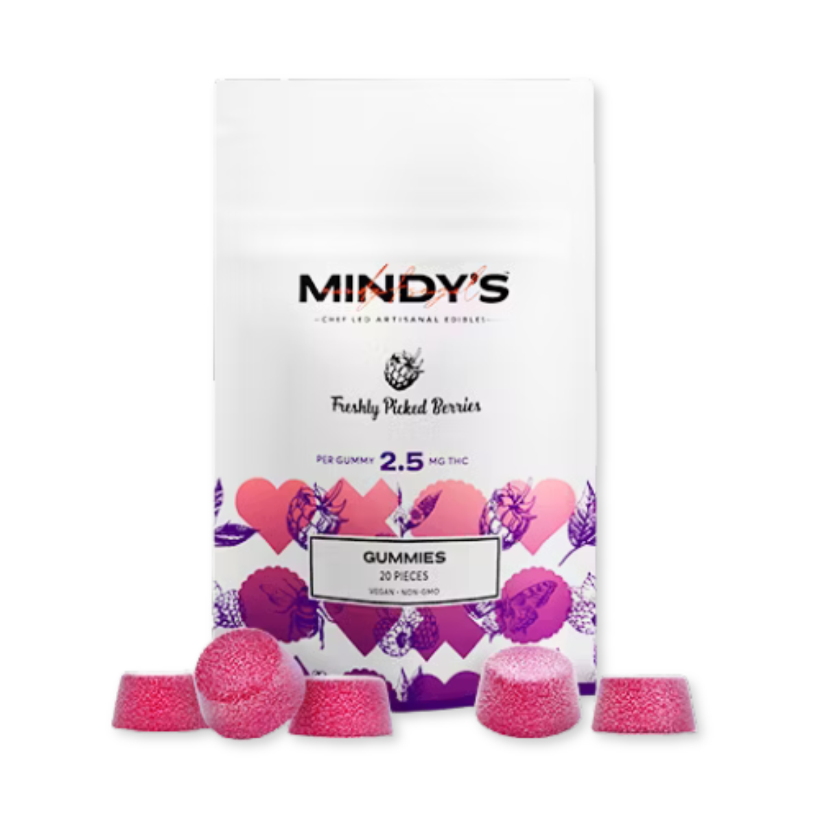 GUMMY | FRESHLY PICKED BERRIES | 50MG | 20PK - 50 mg - 20 Pack