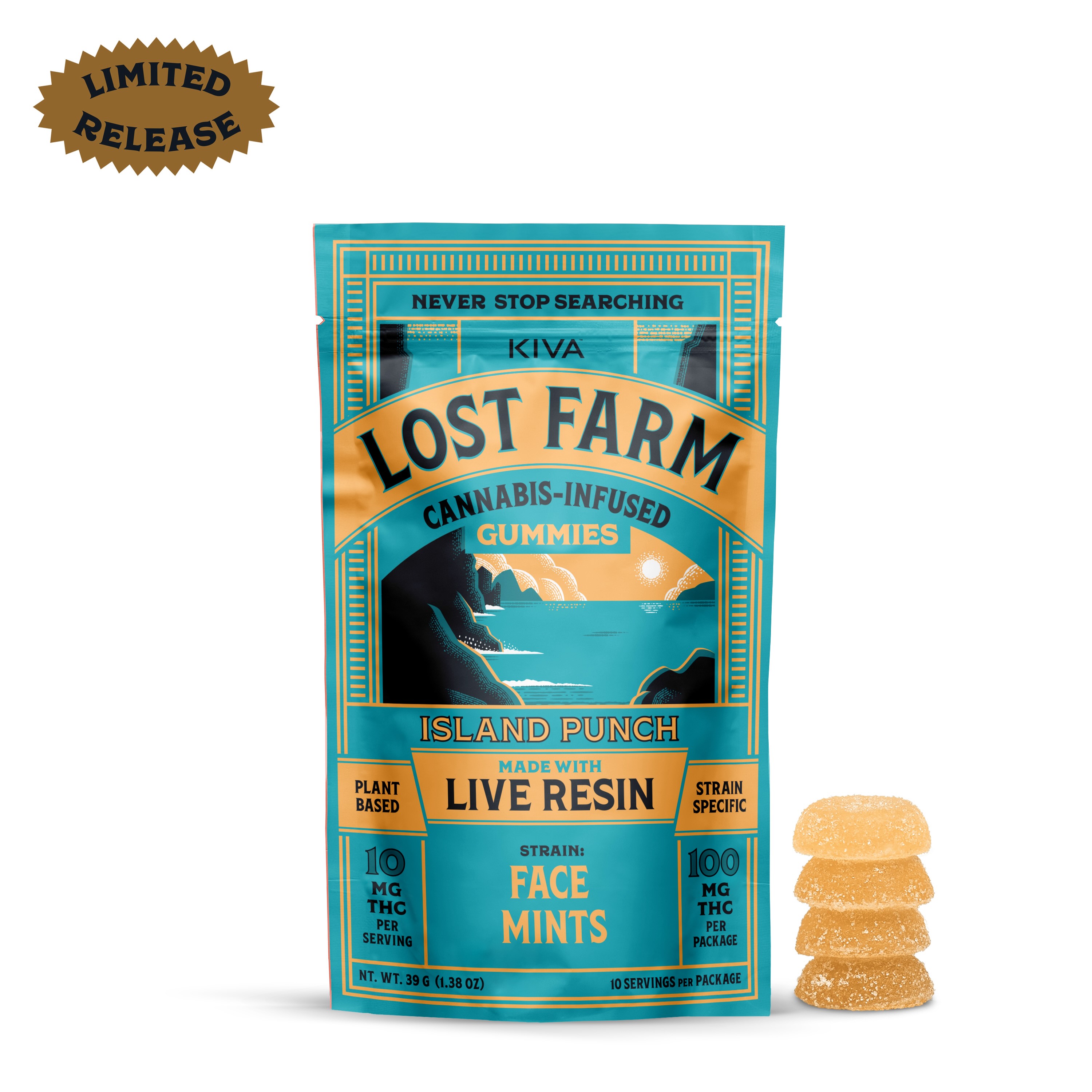 LIVE RESIN GUMMY | ISLAND PUNCH | 100MG | 10PK