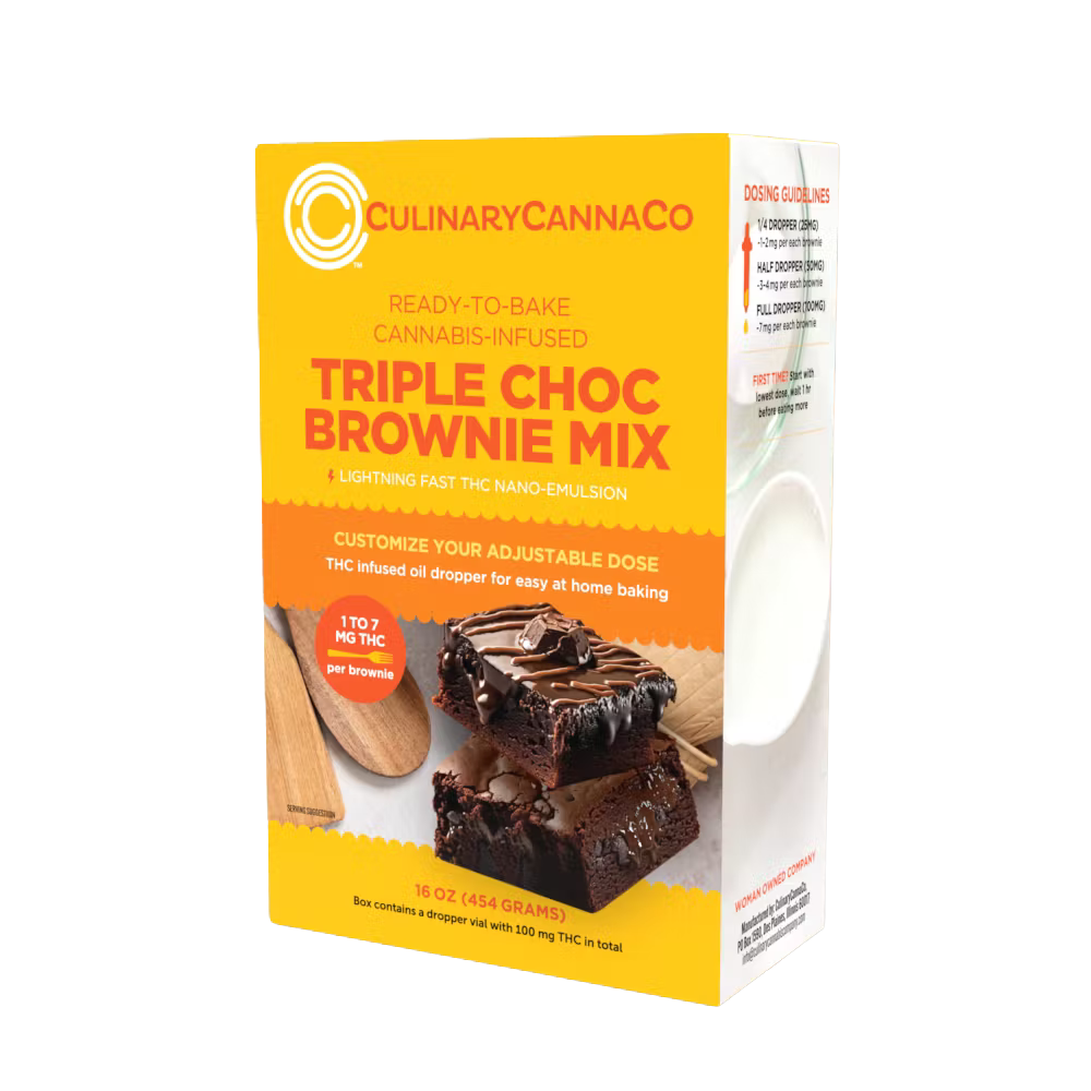 TRIPLE CHOCOLATE BROWNIE MIX | 100MG - 100 mg