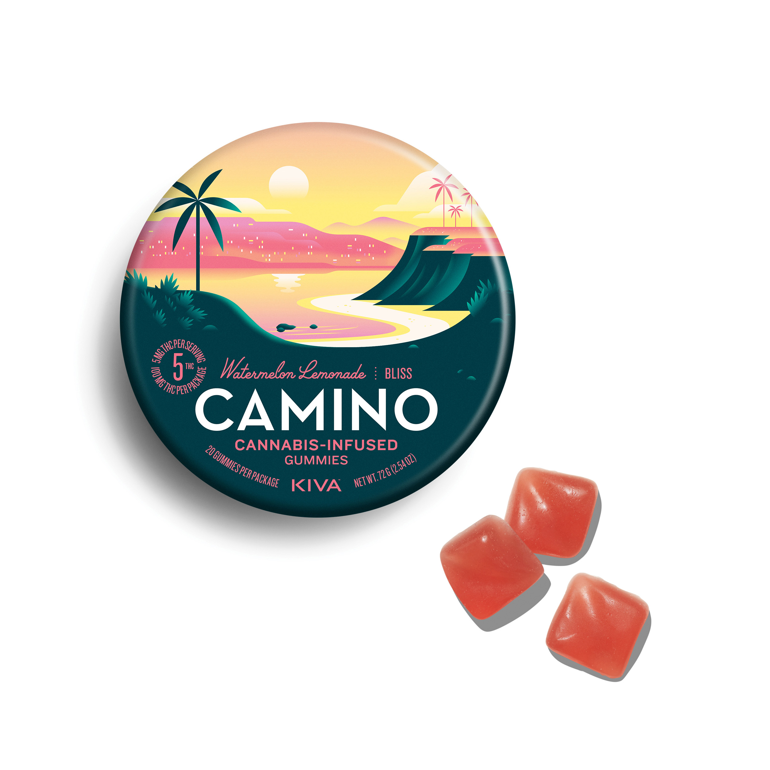 GUMMY | WATERMELON LEMONADE | 100MG | 20PK