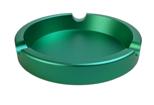 3.5" ALUMINUM ASHTRAY | GREEN
