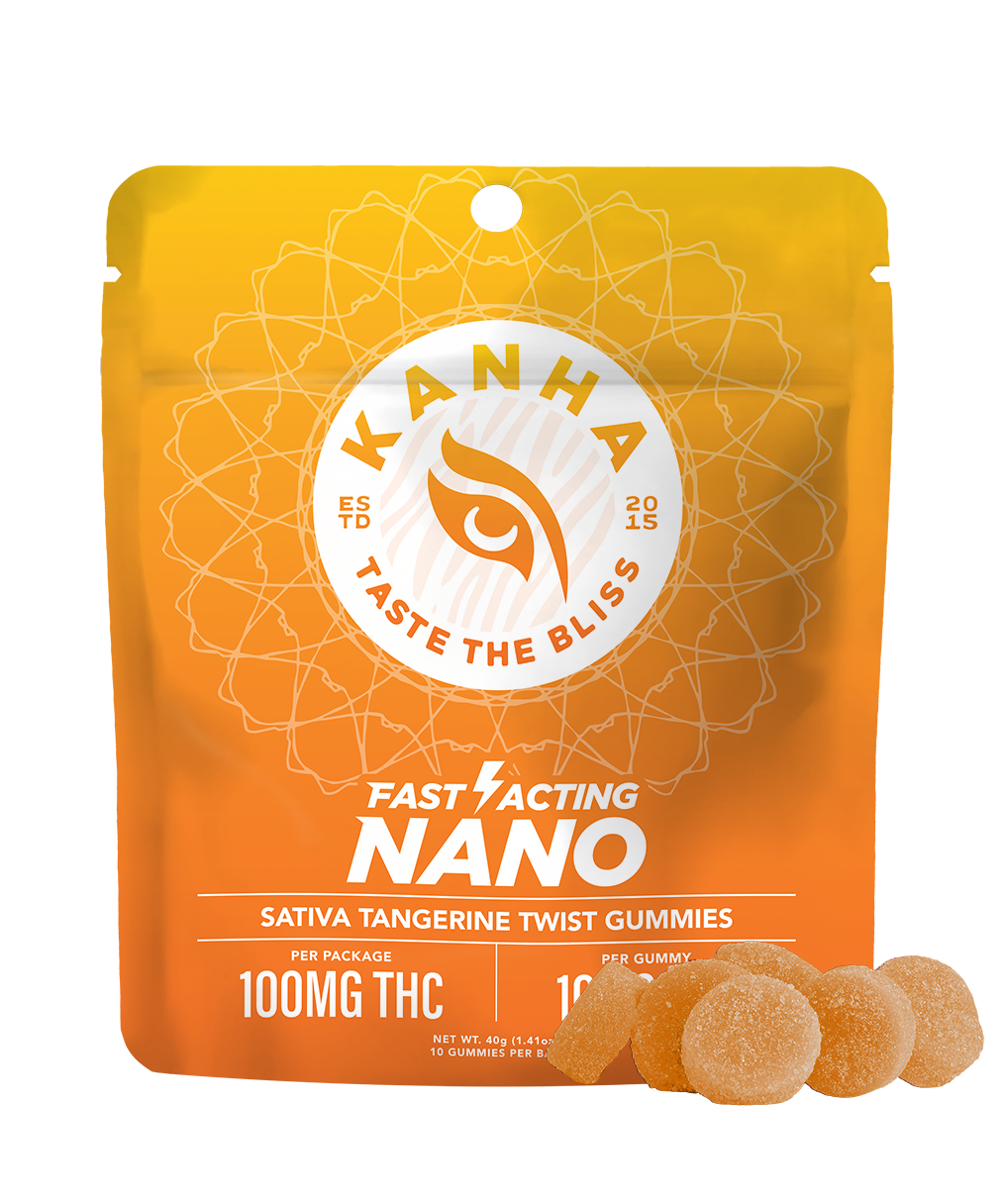 GUMMY | NANO | TANGERINE TWIST | 100MG | 10PK