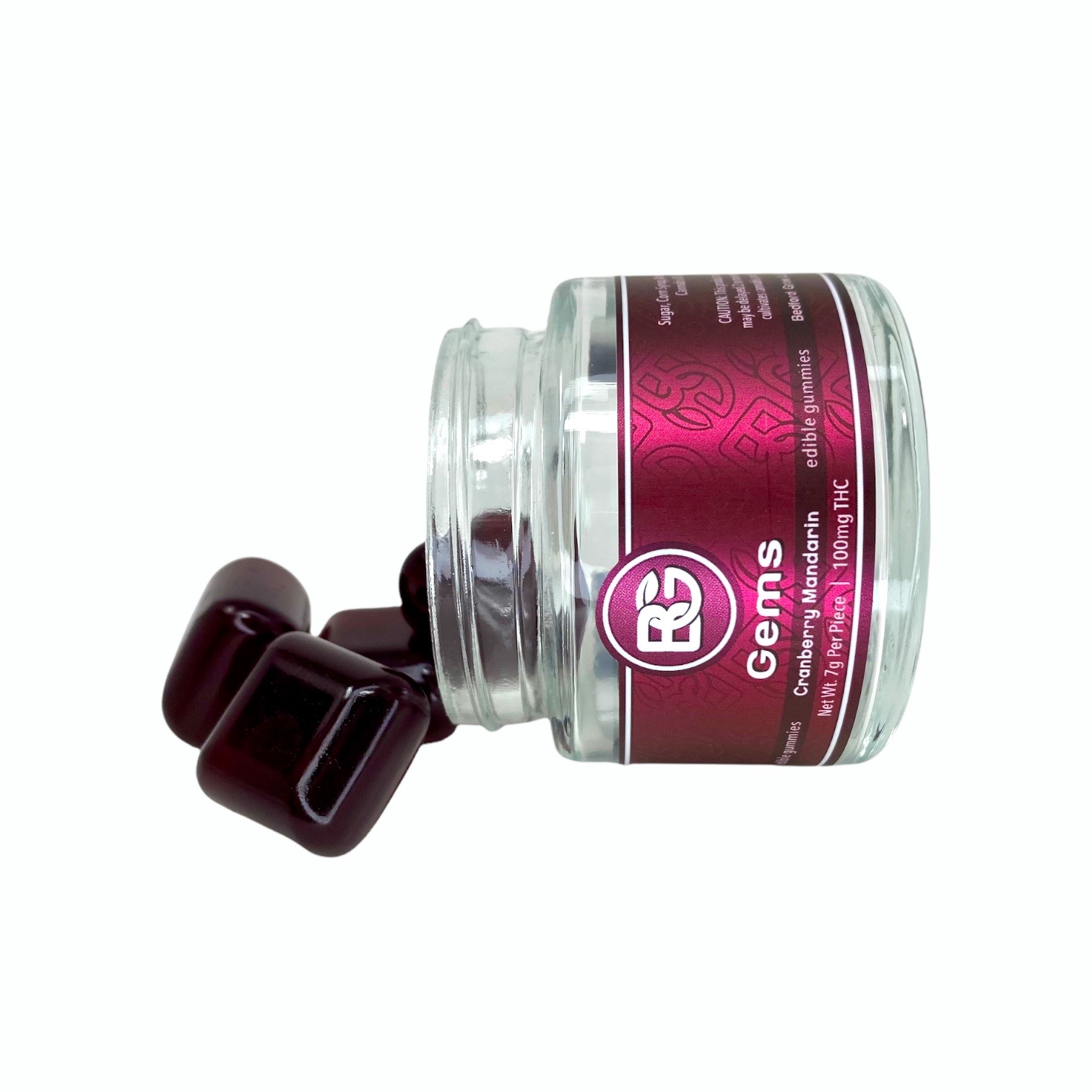 GUMMY | CRANBERRY MANDARIN 3:1 | 100MG THC : 33MG CBD | 5PK
