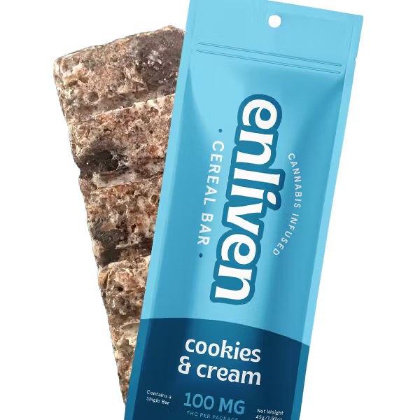 CEREAL BARS | COOKIES AND CREAM | 100MG | 1PK