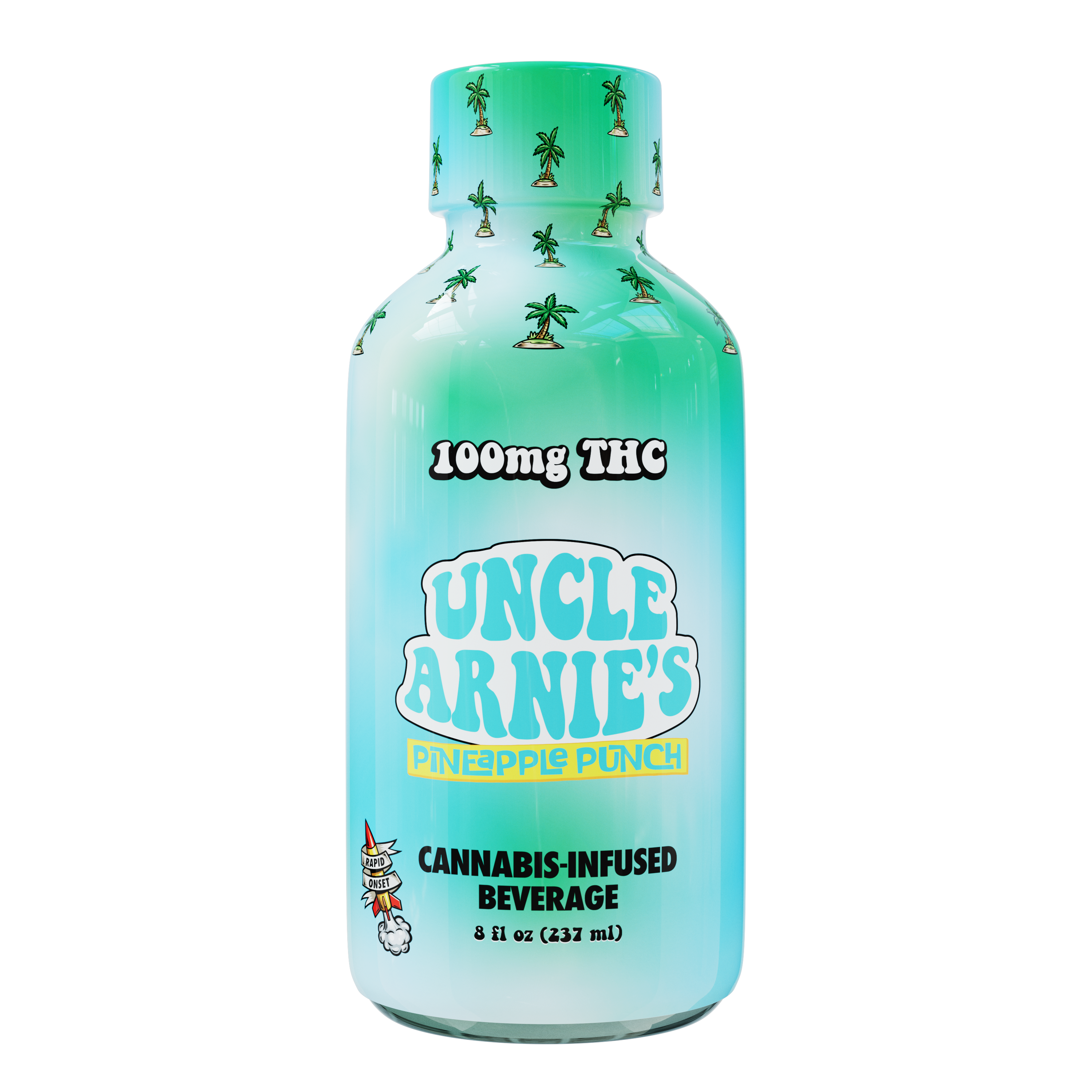 UNCLE ARNIES - PINEAPPLE PUNCH | 100MG | 8OZ