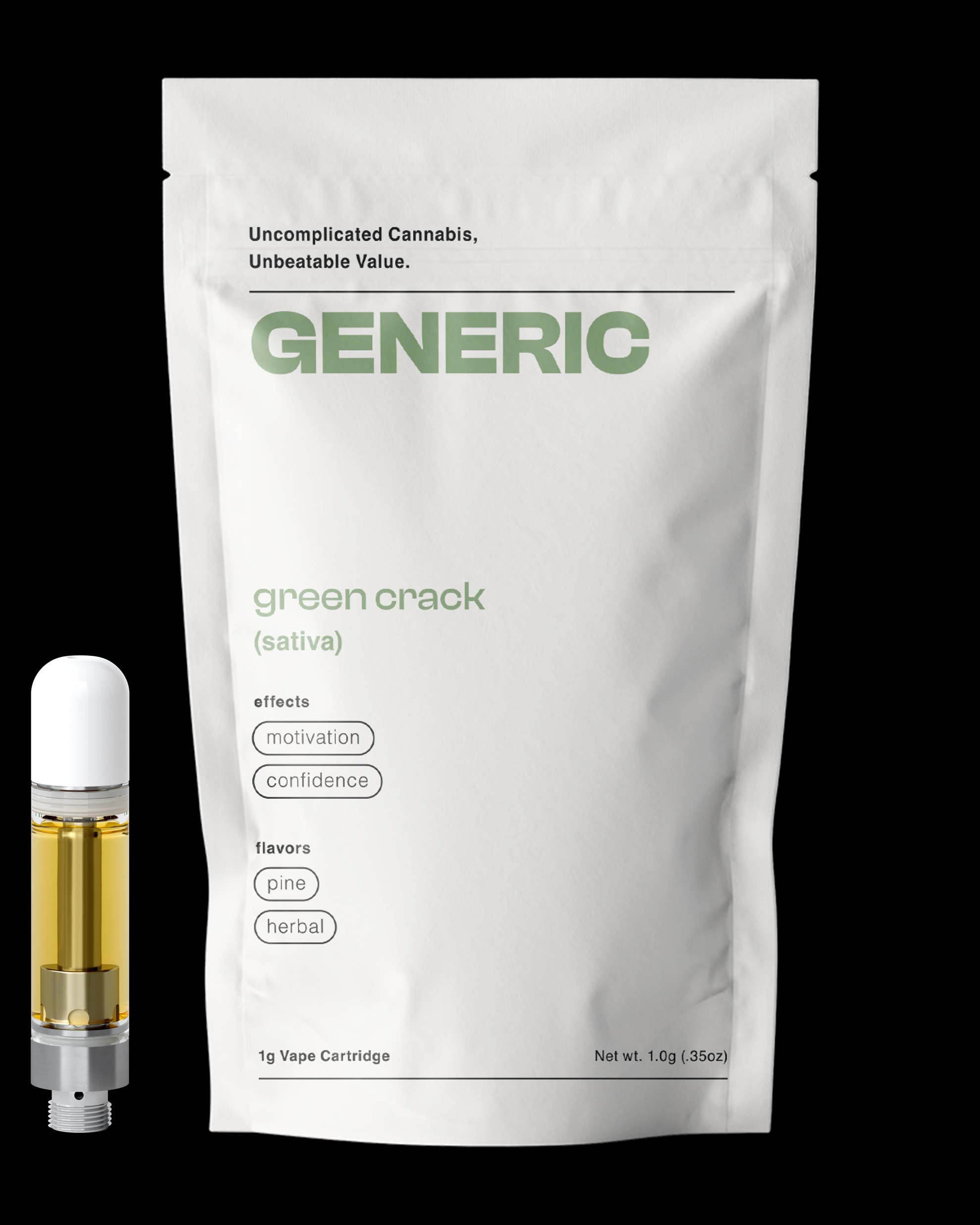 CRDHリキッド 1ml Green Crack Green Crack | Vape Cartridge | 1g – Florist Farms