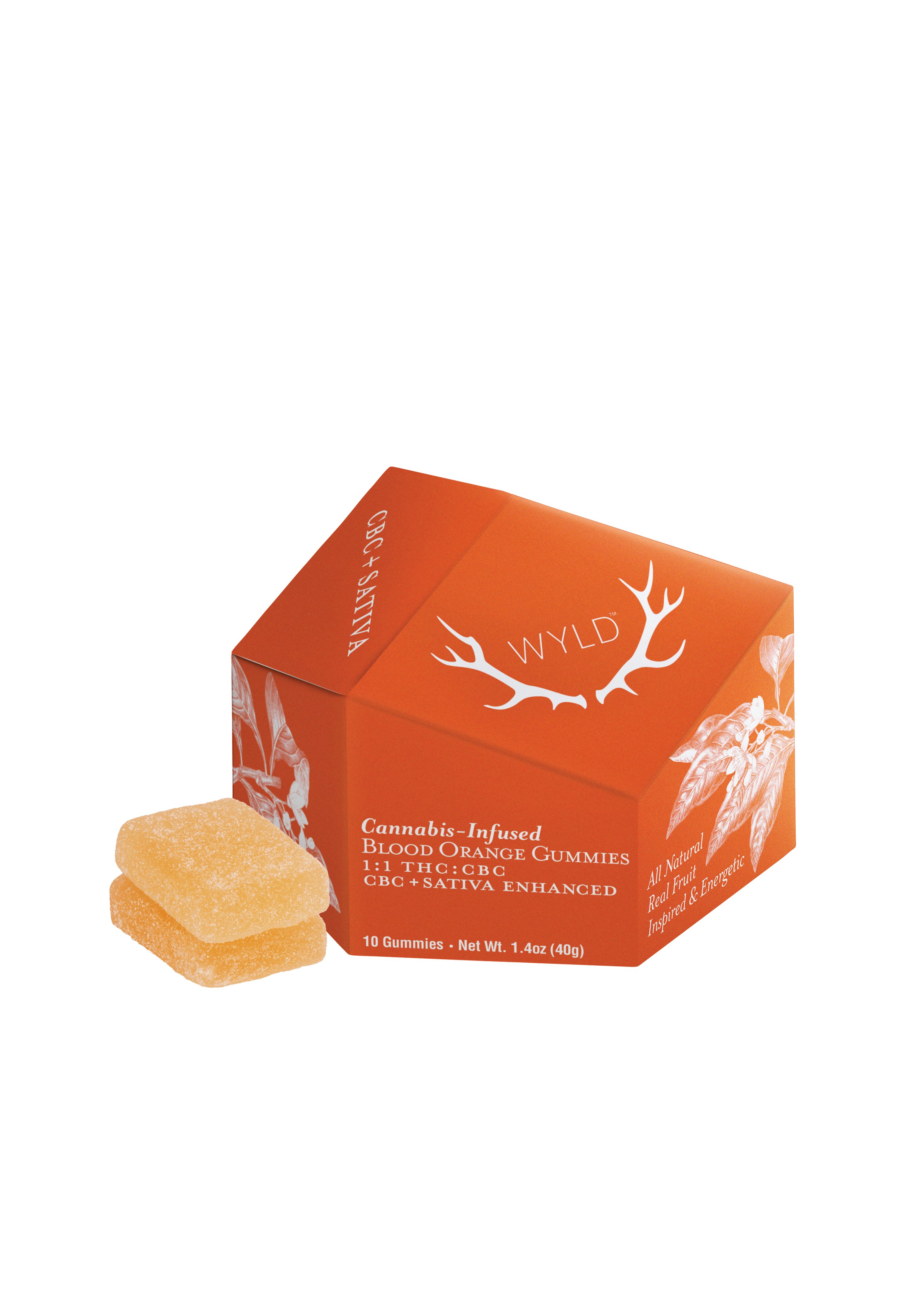 GUMMY | BLOOD ORANGE 1:1 CBC | 100MG | 10PK
