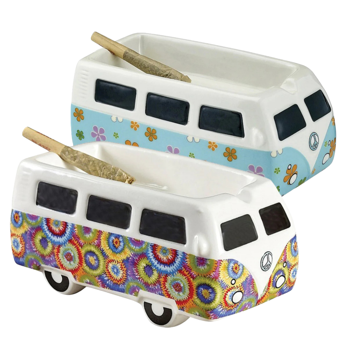 ASHTRAY | CERAMIC VINTAGE BUS