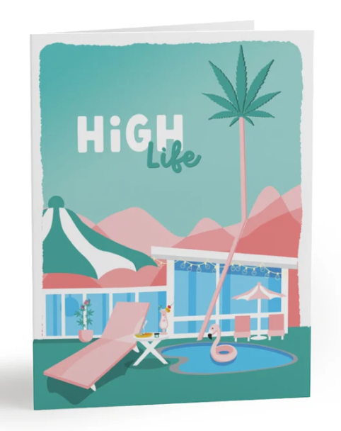 GREETING CARD | HI GH LIFE
