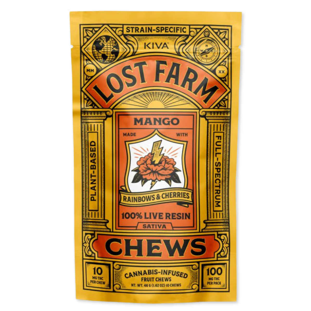LOST FARM - FRUIT CHEW | LIVE RESIN | MANGO X RAINBOWS & CHERRIES