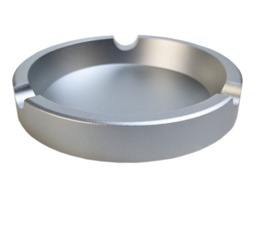3.5" ALUMINUM ASHTRAY | SILVER