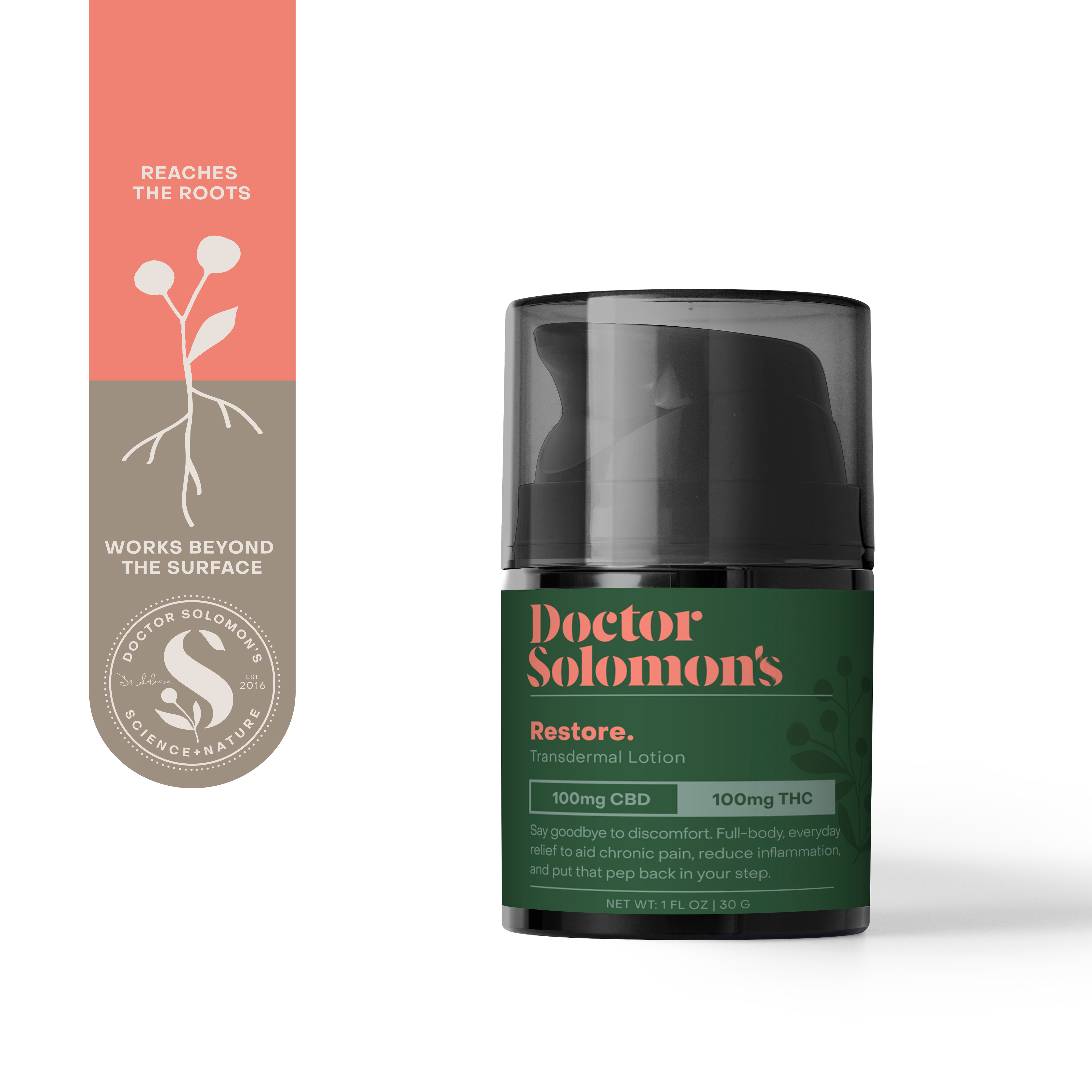 RESTORE 1:1 THC:CBD | 100MG