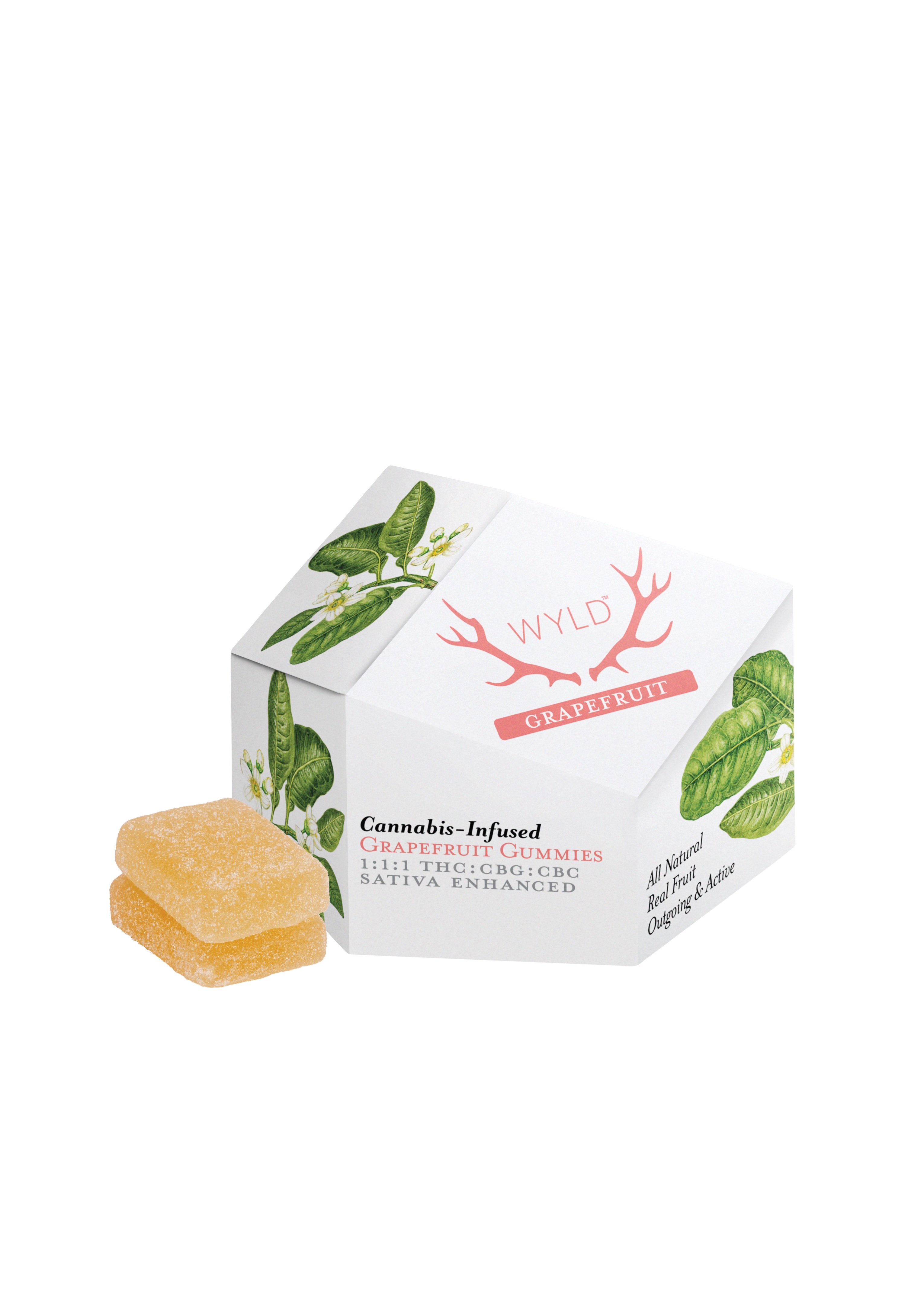 GUMMY | GRAPEFRUIT | 1:1:1 THC:CBG:CBC | 100MG | 10PK