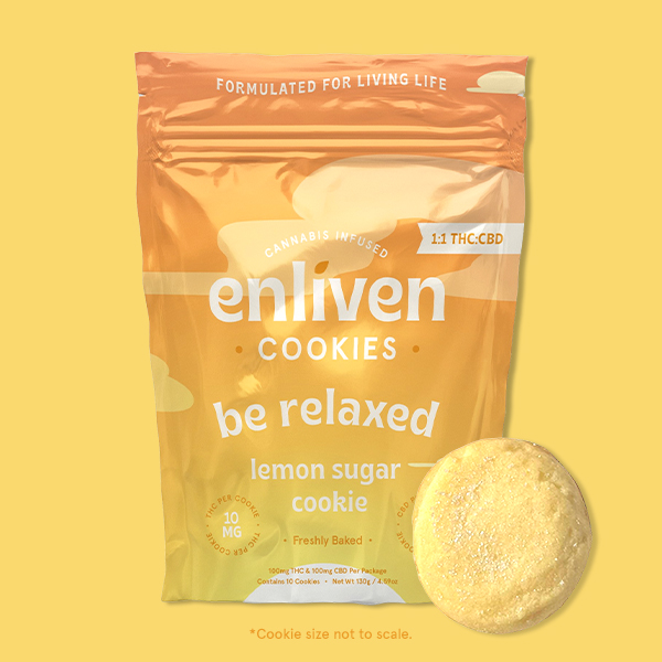 COOKIE | LEMON SUGAR | 1:1 THC:CBD | 10MG | 1PK