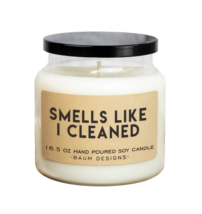 CANDLE | SMELLS LIKE I CLEANED
