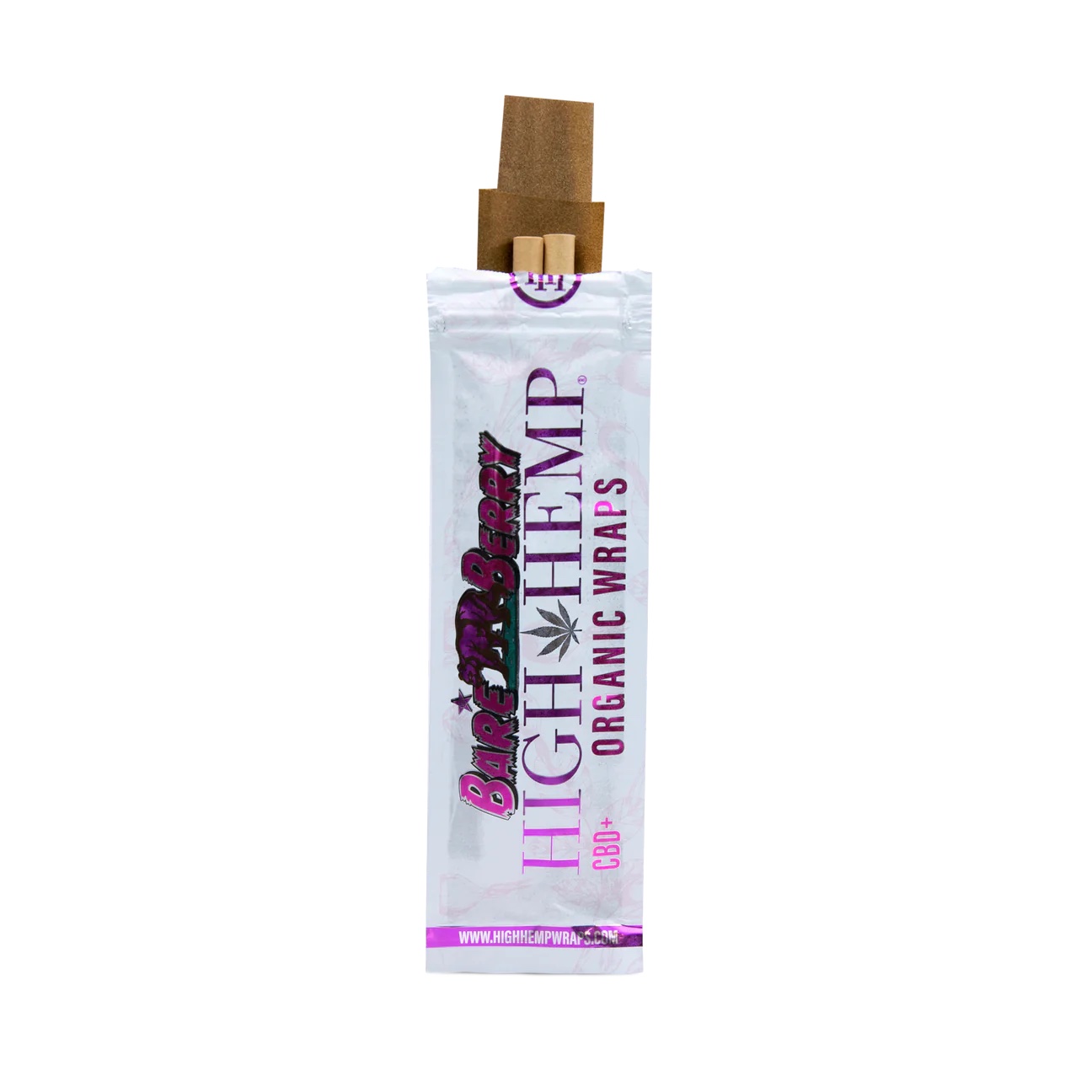 HIGH HEMP | ORGANIC WRAPS | BARE BERRY | 2CT